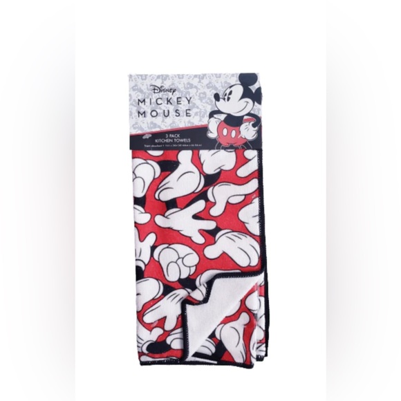 Disney Mickey Mouse Kitchen Towels 3-Pack - Picture 2 of 5